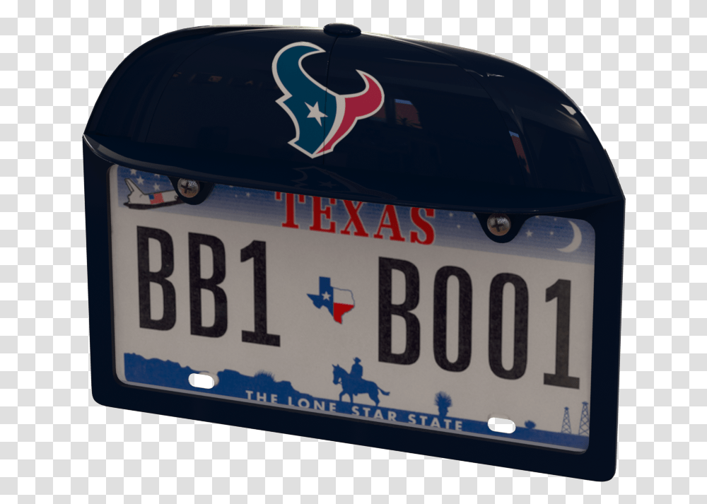 Houston Texans Baseball Cap Frame Clock, Vehicle, Transportation, License Plate Transparent Png