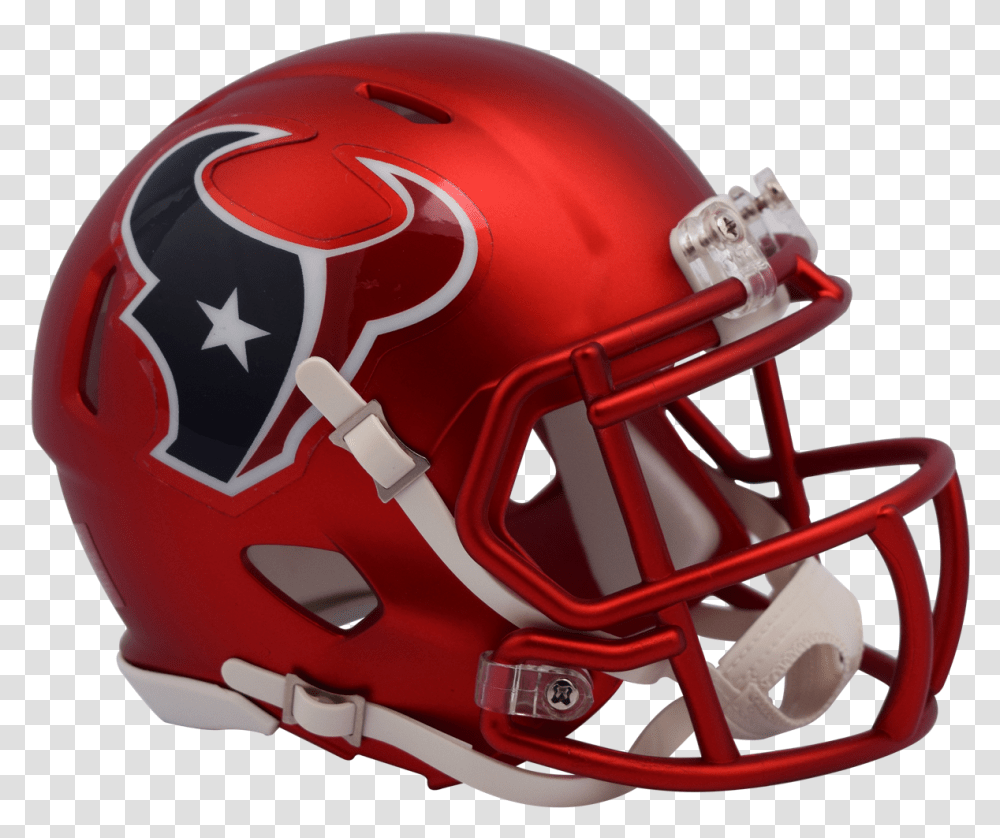 Houston Texans Riddell Nfl Replica Team Oregon Black Football Helmet, Clothing, Apparel, Crash Helmet, Team Sport Transparent Png