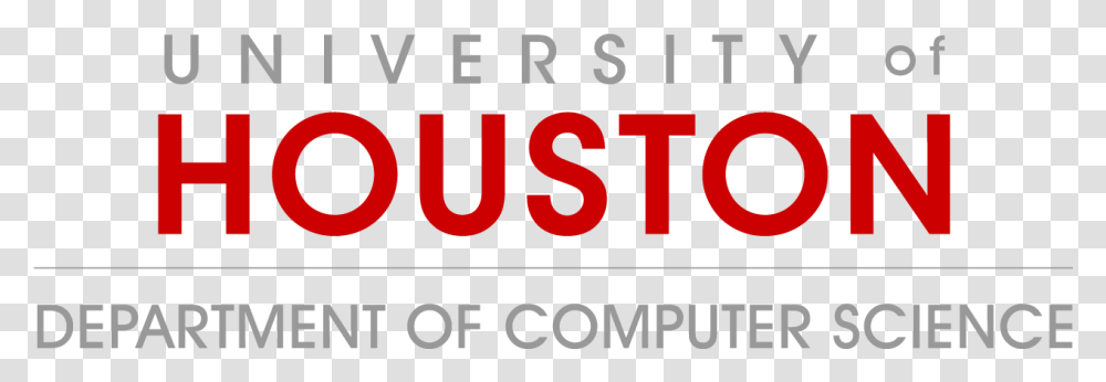 Houston University Of Houston Computer Science, Number, Alphabet Transparent Png