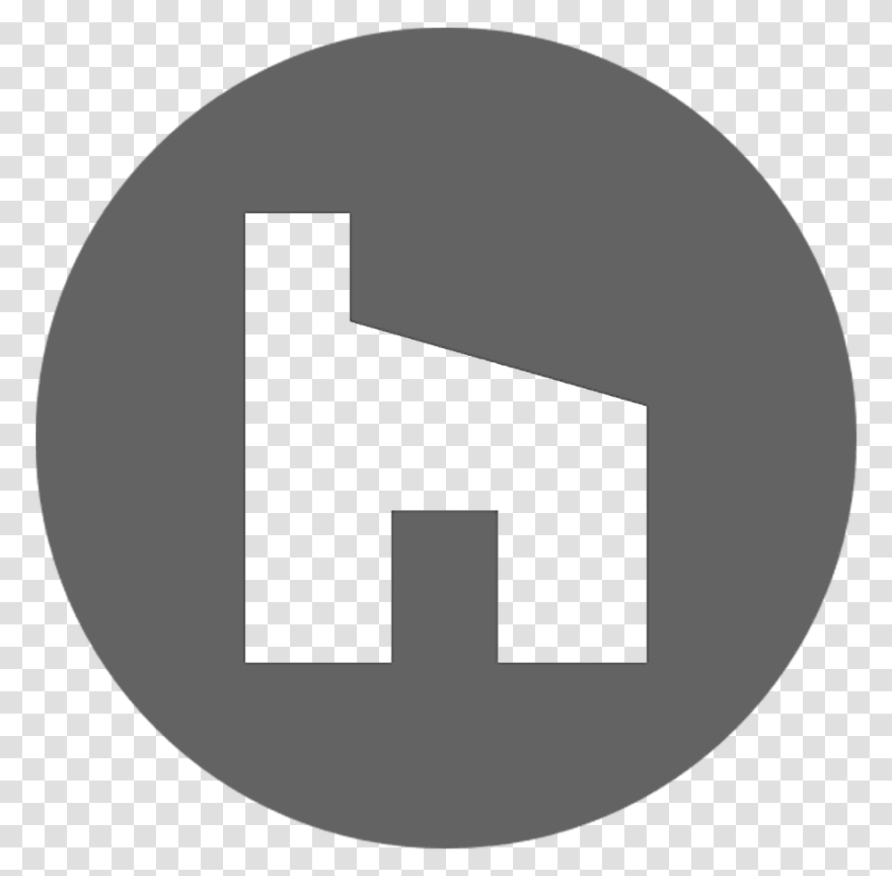 Houzz Logo Facebook Vector Grey, Cross, Number Transparent Png