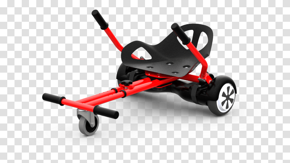 Hoverboard Gokart Download Hoverboard With A Seat, Vehicle, Transportation, Wheel, Lawn Mower Transparent Png