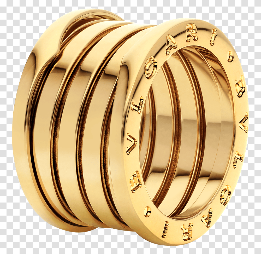 How Bulgaris 20 Bulgari Gold Ring, Jewelry, Accessories, Accessory, Bangles Transparent Png
