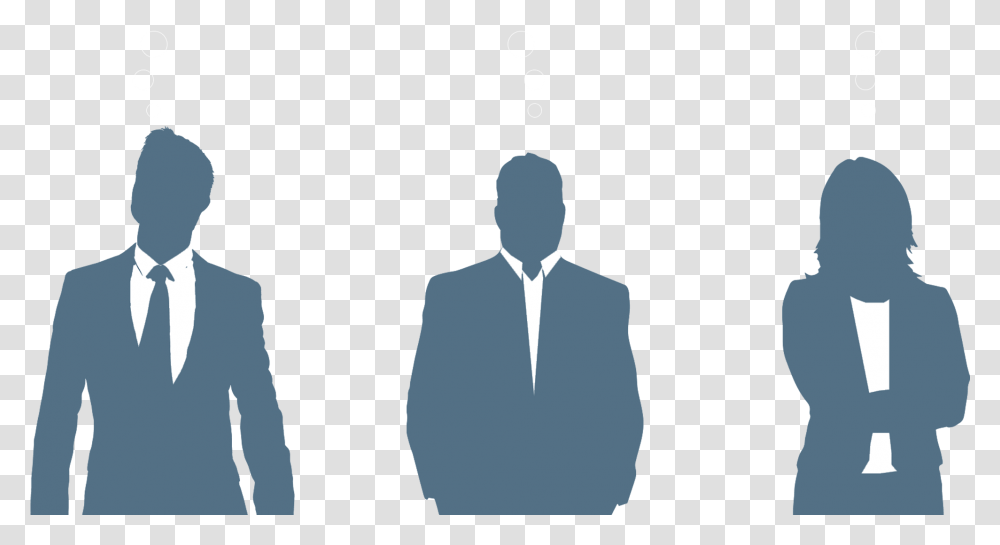 How Can We Make Your Business Better Silhouette, Suit, Overcoat, Person Transparent Png