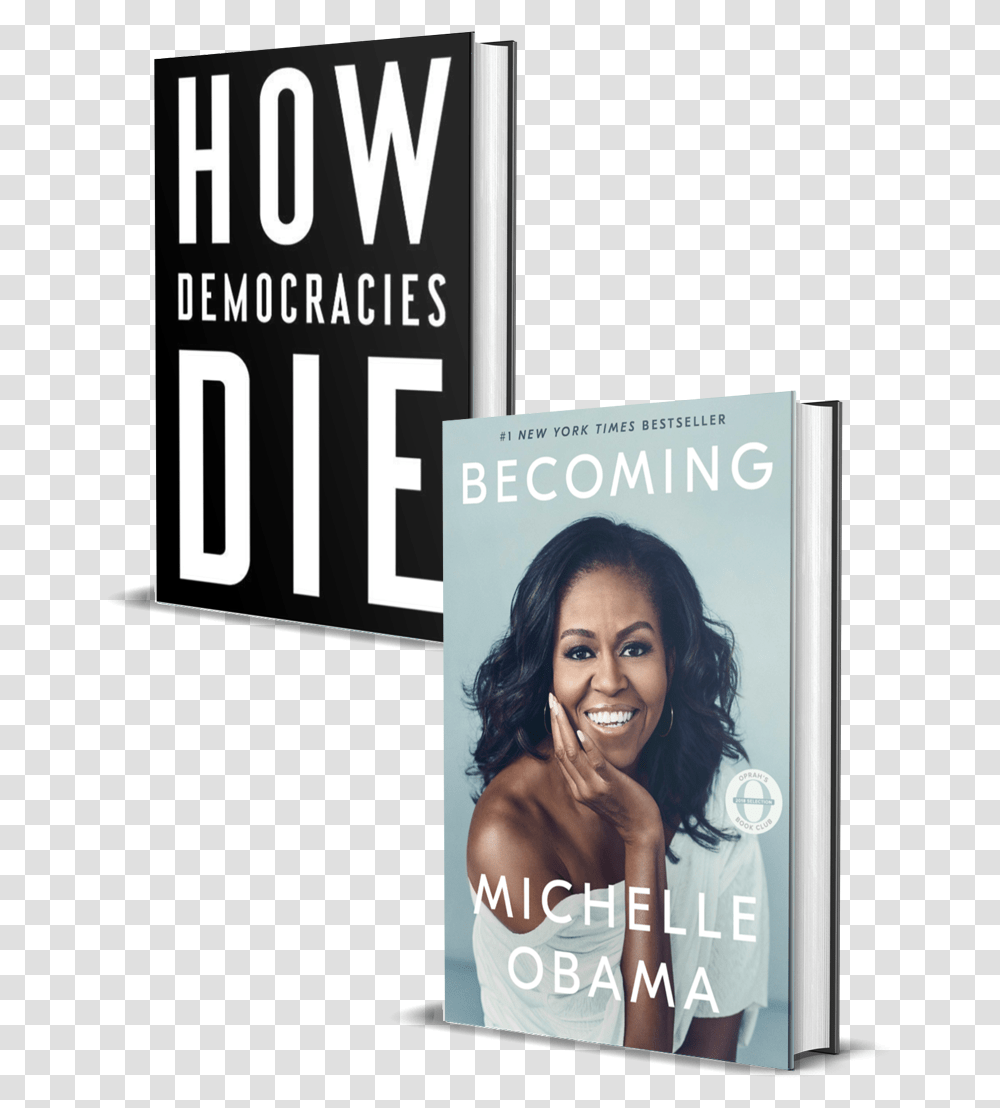 How Democracies Die And Becoming Flyer, Advertisement, Person, Poster, Paper Transparent Png