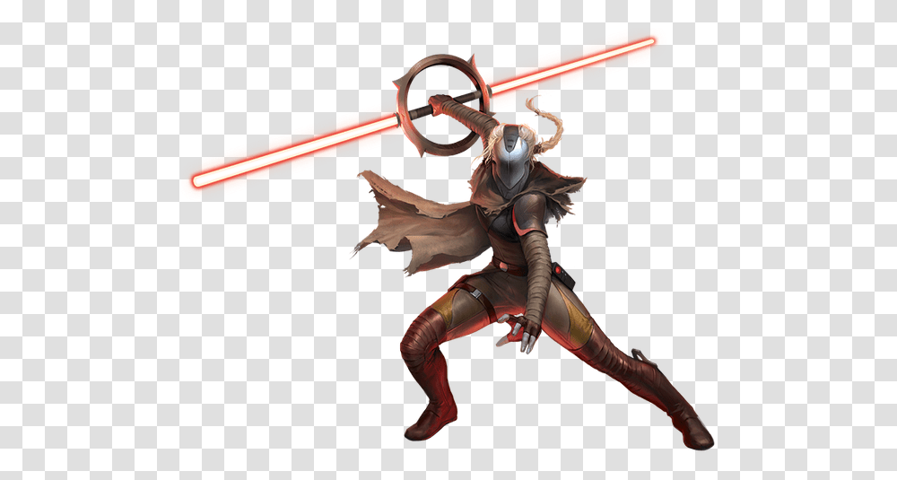How Do The Inquisitor Lightsabers Spin Star Wars Lightsaber Inquisitor, Person, Human, Knight Transparent Png