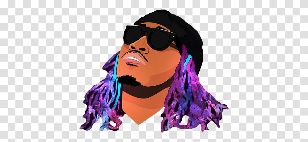 How Future Rewrote Rap In His Own Image Hair Design, Sunglasses, Accessories, Person, Face Transparent Png