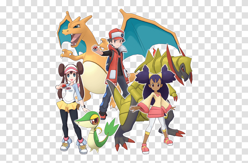 How Is Pokemon Masters Different From Mainstream Pokemon Red And Charizard, Person, Art, People, Drawing Transparent Png