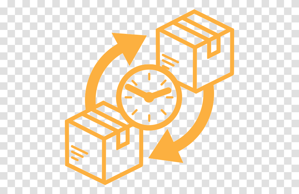 How Long Is The Replacement Process Box Delivery Icon, Dynamite, Machine, Transportation Transparent Png