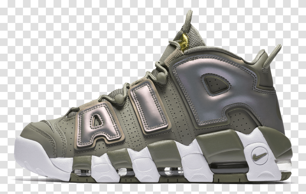 How Nike And Foot Locker Are Taking Sneaker Shopping Nike Air More Uptempo Fete, Apparel, Shoe, Footwear Transparent Png
