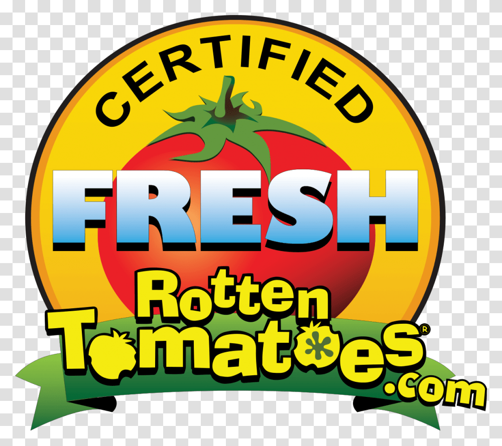 How Rotten Tomatoes Works And The Problem With It Rotten Tomatoes Fresh Rating, Label, Text, Plant, Food Transparent Png