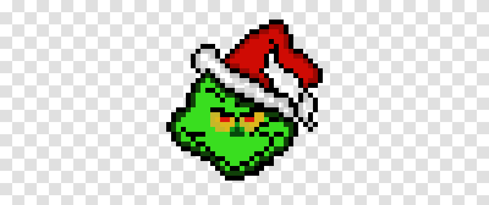 How The Grinch Stole Christmas Pixel Art Maker, Ornament, Rug, Pattern Transparent Png
