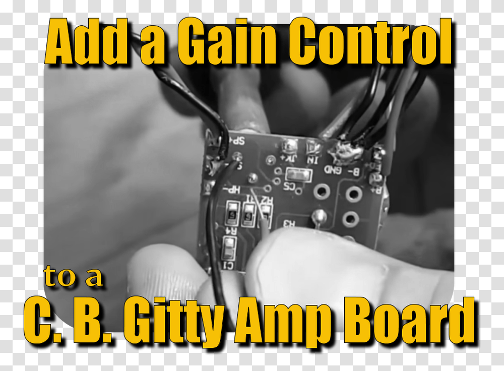 How To Add A Panel Mount Gain Control To A C Poster, Electronics, Face, Hardware, Computer Transparent Png