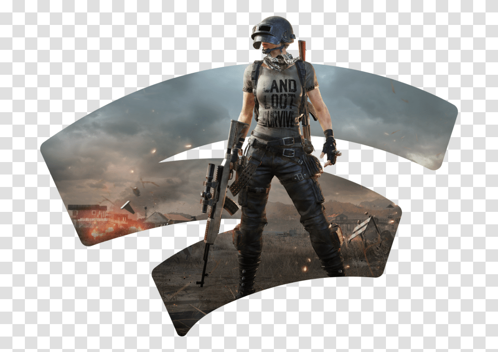 How To Add Friends Pubg Stadia, Person, Human, Helmet, Clothing Transparent Png