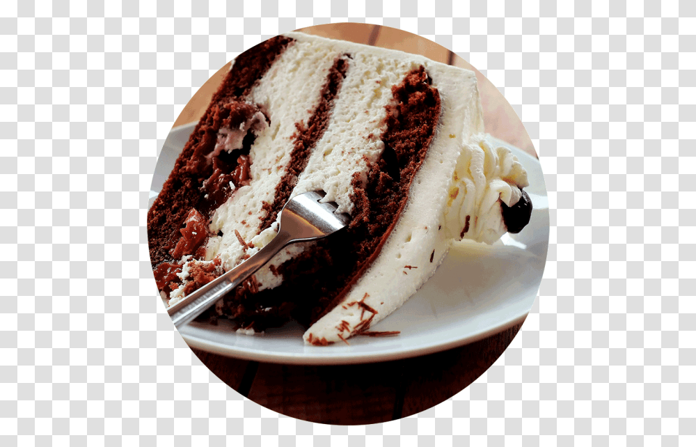How To Bake A Black Forest Cake Black Forest Gateau, Cream, Dessert, Food, Sweets Transparent Png
