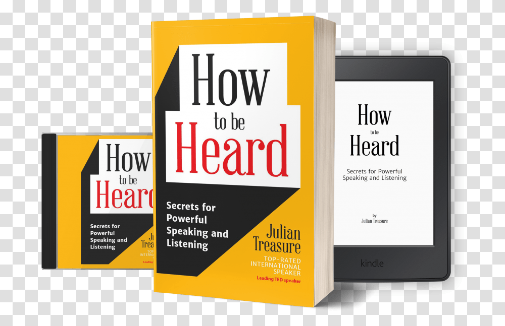 How To Be Heard Book Cover, Advertisement, Poster, Flyer, Paper Transparent Png