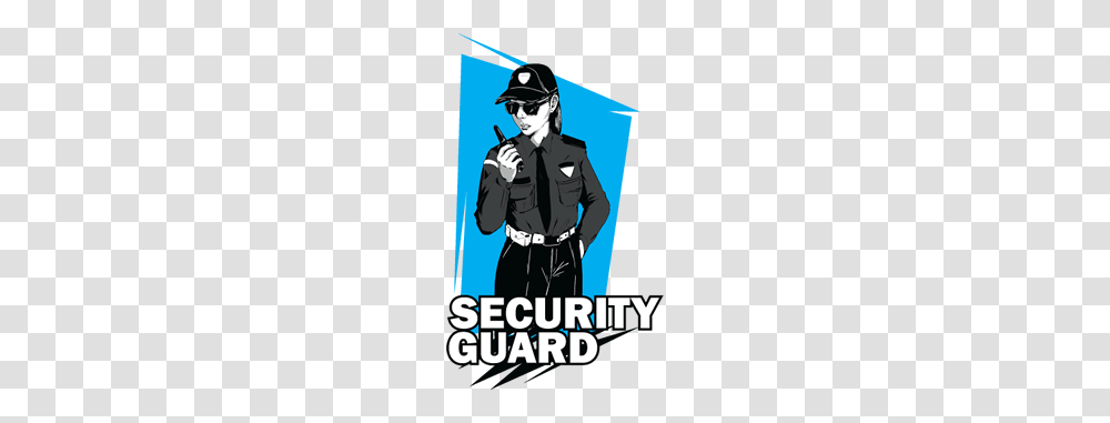 How To Become A Security Guard, Person, Human, Poster, Advertisement Transparent Png
