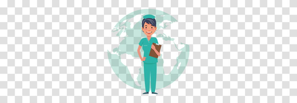 How To Become A Travel Nurse Learn How To Become Clipart, Person, Female, Woman, Girl Transparent Png