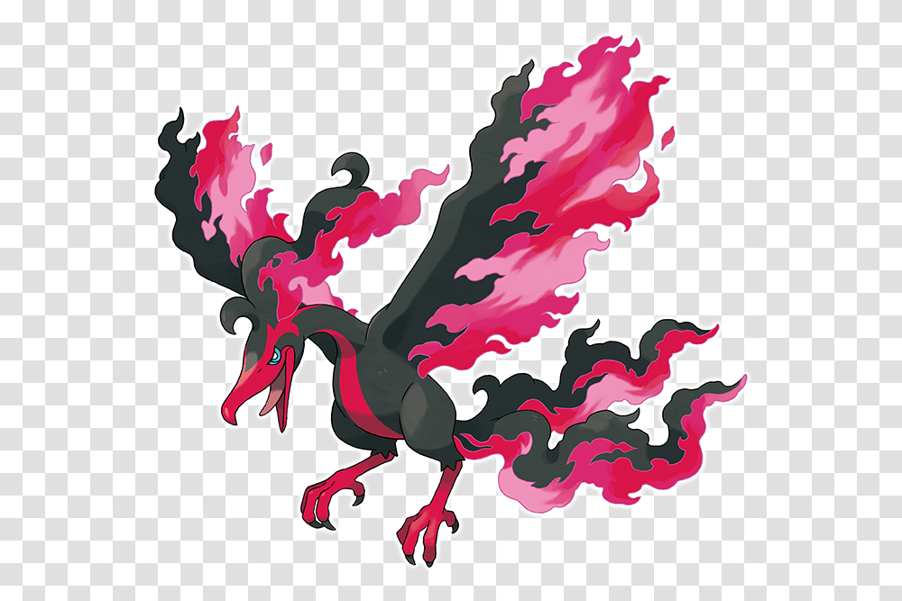 How To Catch Legendary Pokemon Sword And Shieldgame8 Pokemon Galarian Moltres, Dragon, Cow, Cattle, Mammal Transparent Png