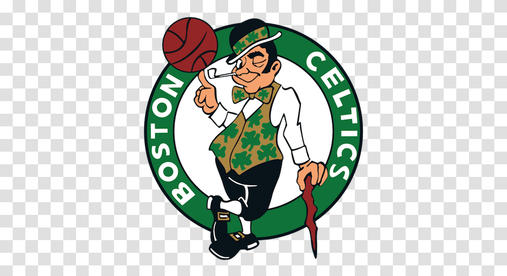 How To Change Logos Basketballgm Boston Celtics Logo, Person, Text, Poster, Worker Transparent Png