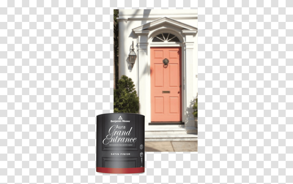 How To Create Front Door Drama Beach Glass Benjamin Moore Exterior, Vegetation, Plant, Porch, Tree Transparent Png