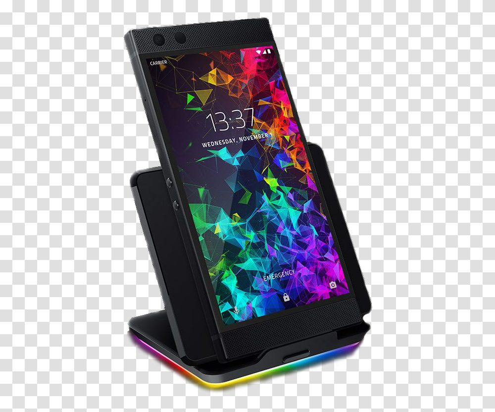 How To Customize The Chroma Effects Razer Wireless Charger, Phone, Electronics, Mobile Phone, Cell Phone Transparent Png