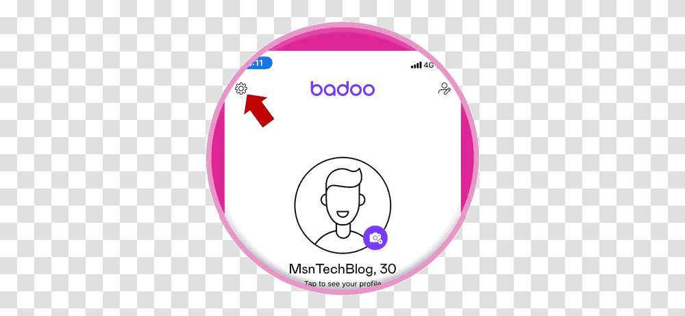How To Delete Badoo Account Dot, Label, Text, Cushion, Soccer Ball Transparent Png