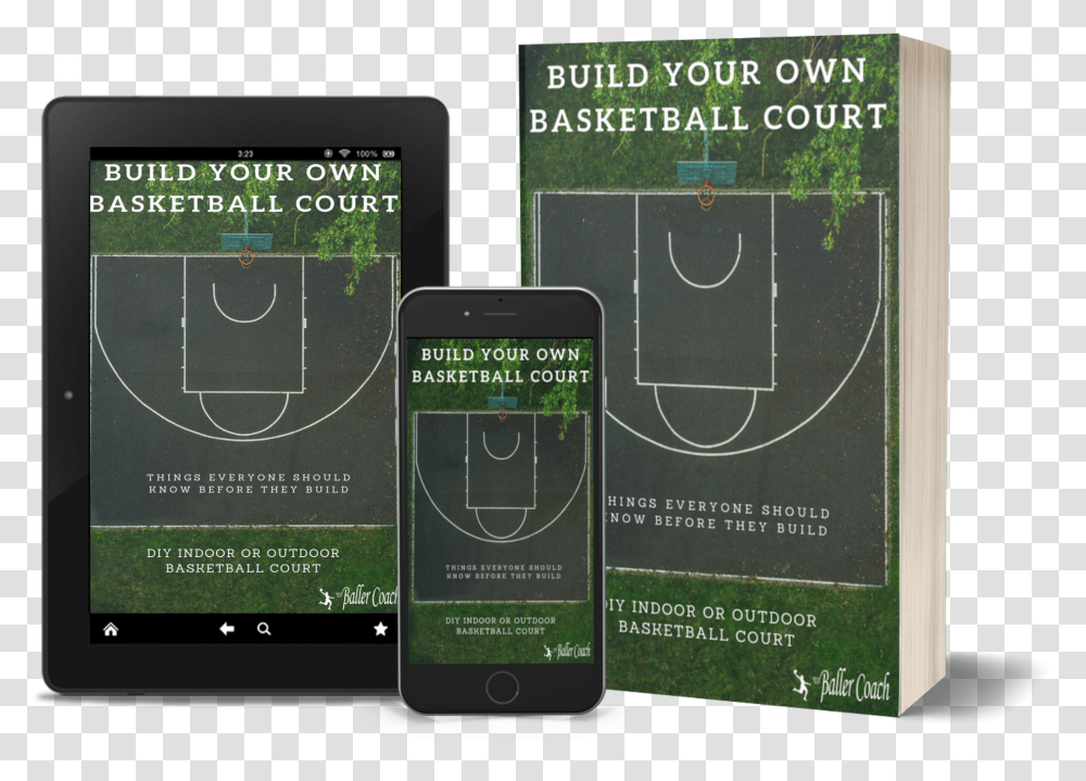 How To Design A Residential Basketball Court Baller Coach Smartphone, Mobile Phone, Electronics, Plot, Monitor Transparent Png