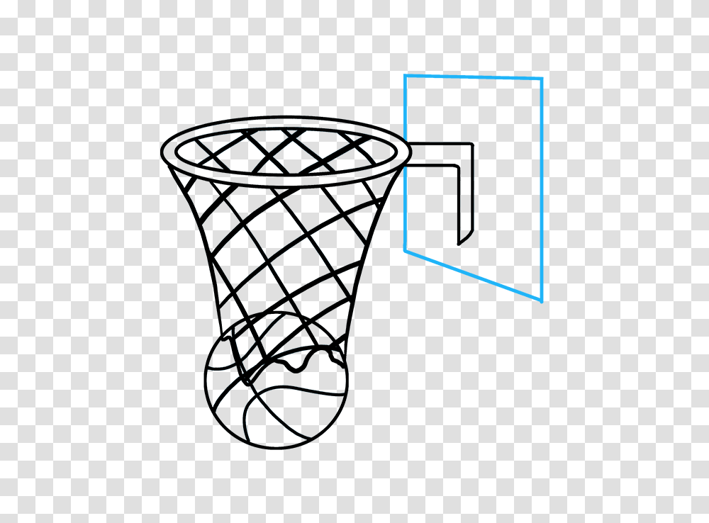 How To Draw A Basketball Hoop, Lamp Transparent Png
