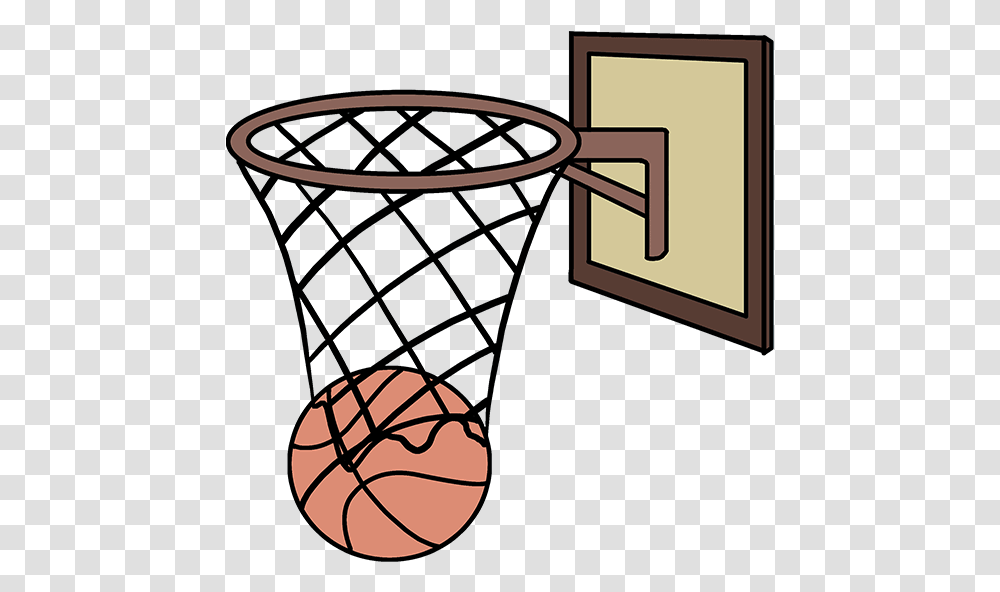 How To Draw A Basketball Hoop Really Easy Drawing Tutorial Basketball Hoop Easy Drawing, Lamp, Text Transparent Png
