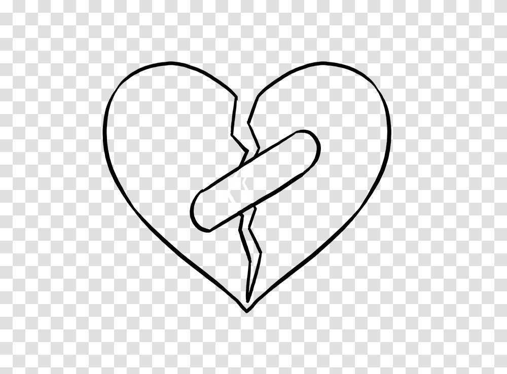 How To Draw A Broken Heart, Bow Transparent Png