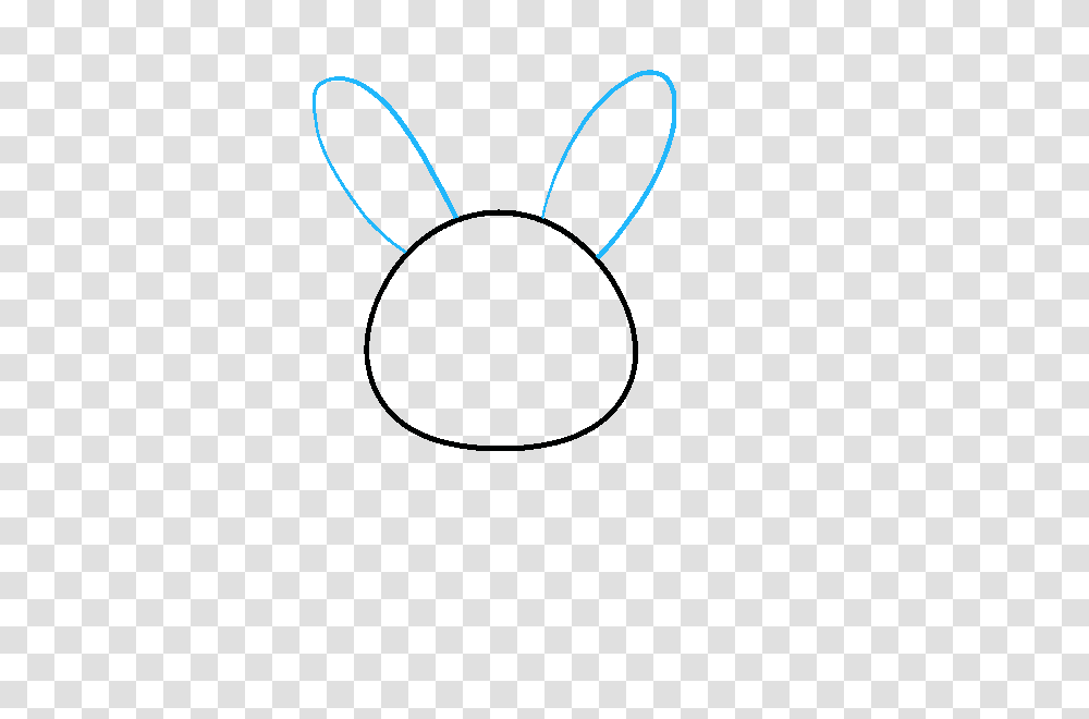 How To Draw A Bunny Really Easy Drawing Tutorial Easy Drawing, Animal, Rabbit, Rodent, Mammal Transparent Png