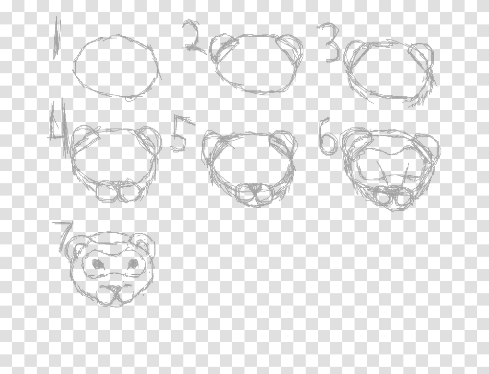 How To Draw A Cartoon Black Footed Ferret Eyes Drawing Draw A Ferret Head, Accessories, Accessory, Jewelry, Sunglasses Transparent Png
