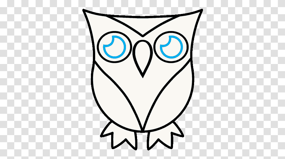How To Draw A Cartoon Owl In A Few Easy Steps Easy Drawing Owl, Pillow, Cushion, Doodle, Animal Transparent Png