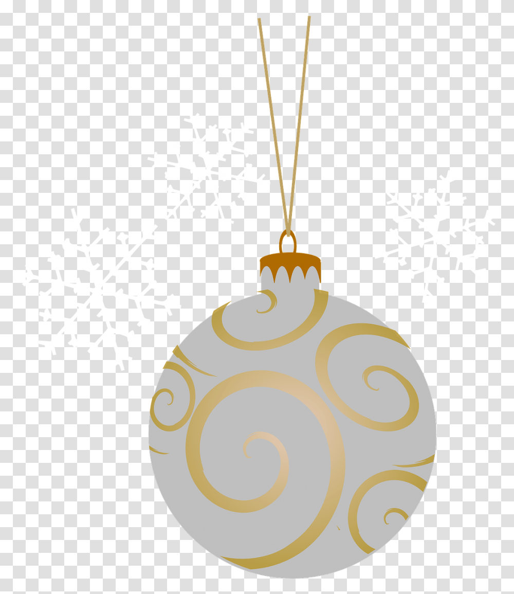 How To Draw A Christmas Ball Bauble Silver Christmas Christmas Ornament, Pendant Transparent Png