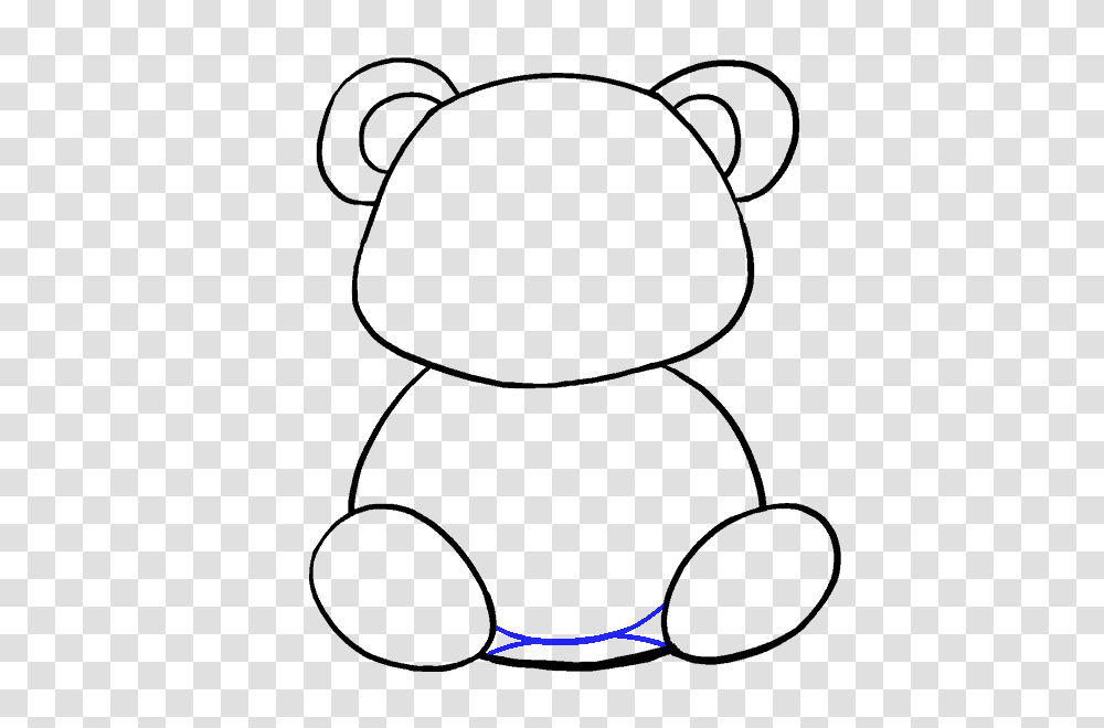 How To Draw A Cute Cartoon Panda In A Few Easy Steps Easy, Pottery Transparent Png