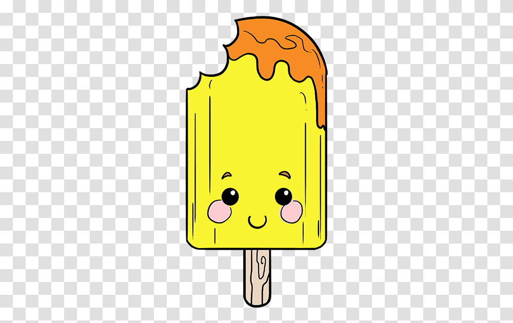 How To Draw A Cute Popsicle, Bottle Transparent Png