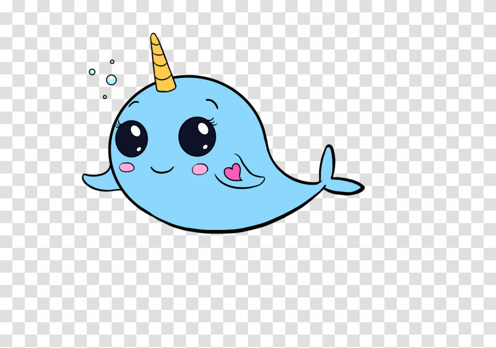 How To Draw A Derpy Narwhal Easy So Cute Drawing Online Dolphin Drawing Easy Cute, Animal, Sea Life, Mammal, Invertebrate Transparent Png