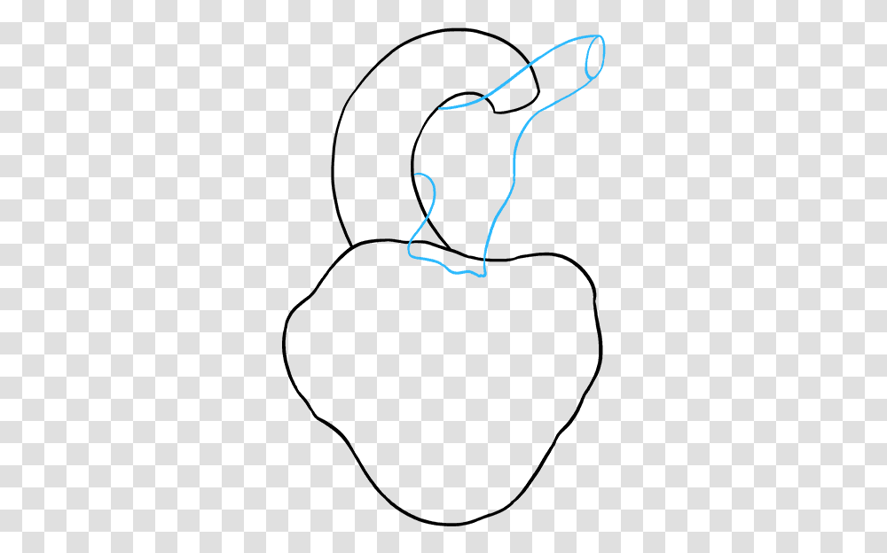 How To Draw A Human Heart Line Art, Outdoors, Nature, Light Transparent Png