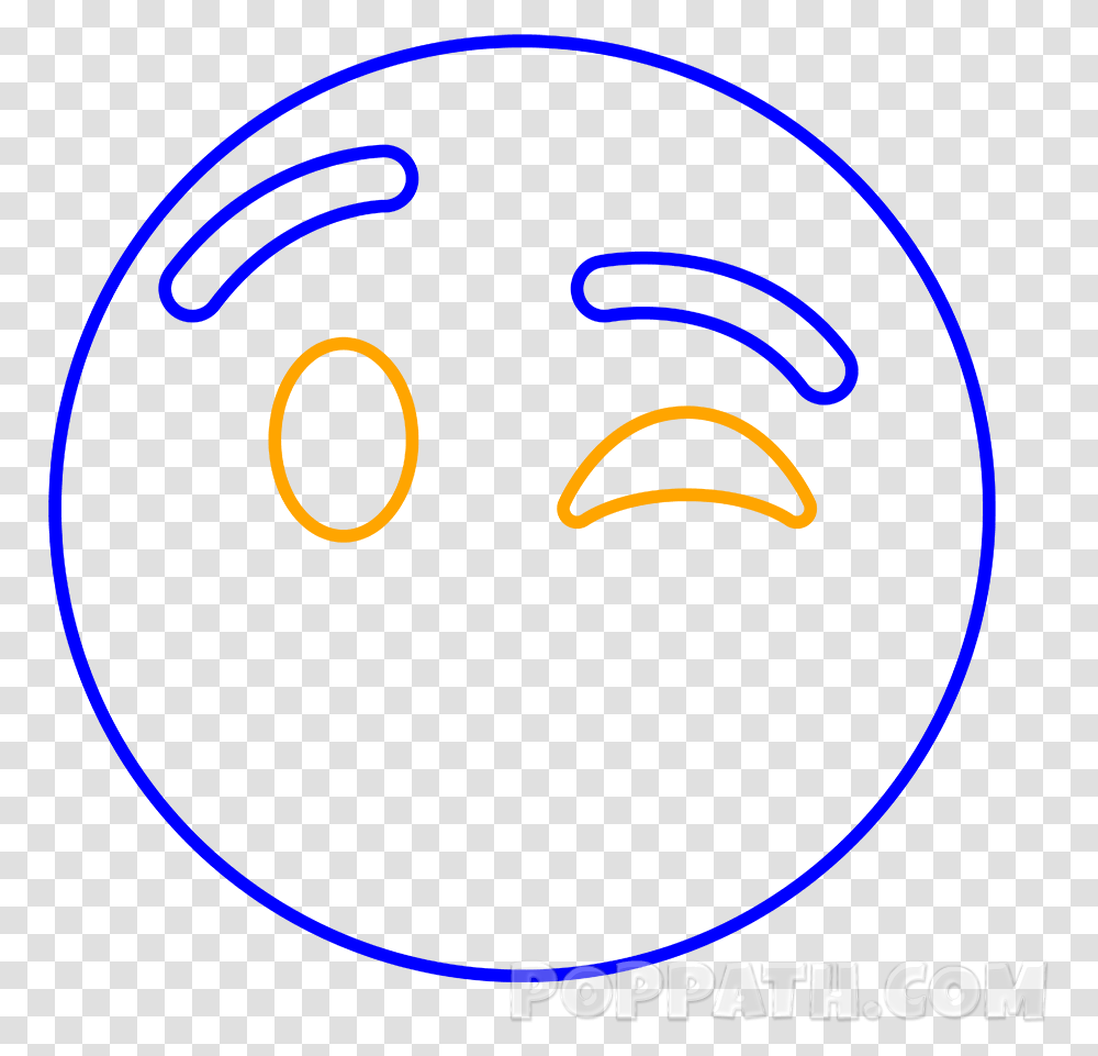 How To Draw A Kiss Emoji Pop Path Circle, Plant, Light Transparent Png