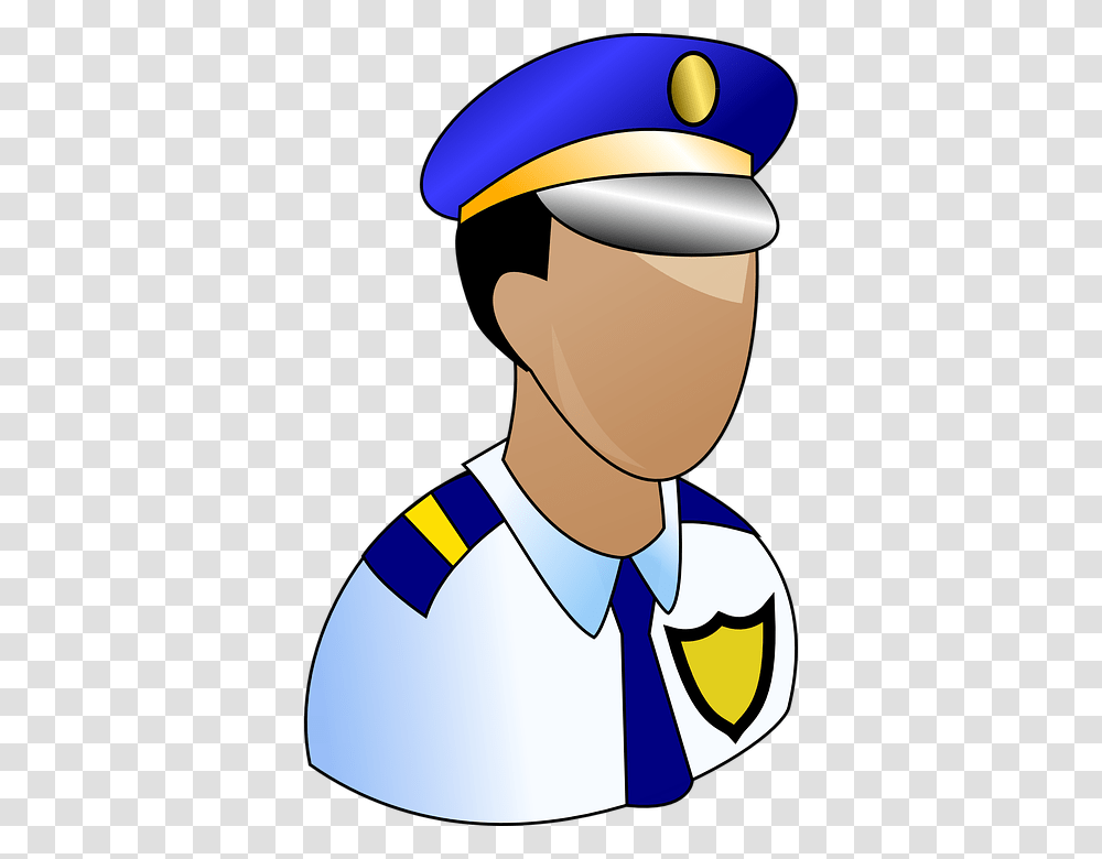 How To Draw A Police Hat Group With Items, Label, Tie, Accessories Transparent Png