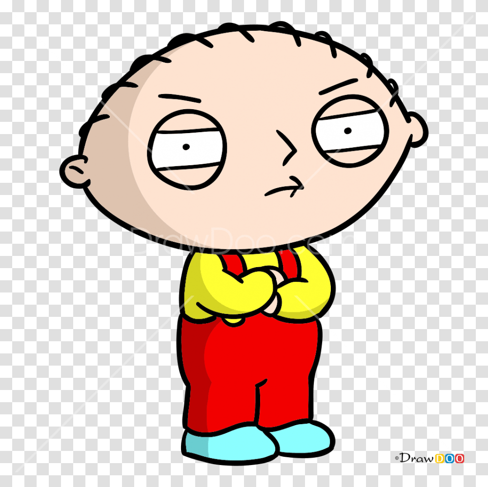How To Draw A Stewie Easy Griffin With Gun Step Drawing Stewie Family Guy, Plant, Elf, Sunglasses, Accessories Transparent Png