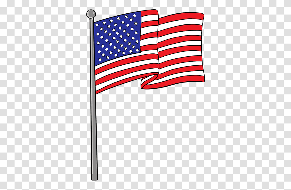 How To Draw American Flag American Flag Pole, Electronics, Phone, Mobile Phone Transparent Png