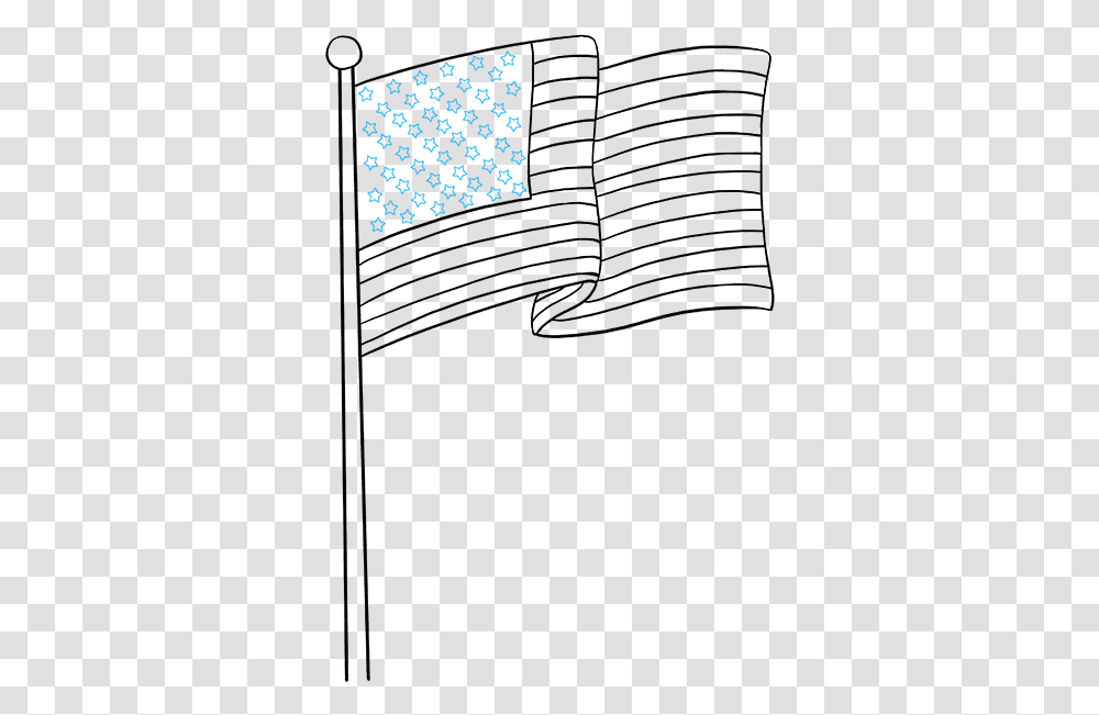 How To Draw American Flag Line Art, Pac Man, Super Mario Transparent Png