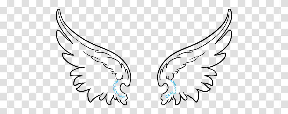 How To Draw Angel Baby Angel Wings Drawing, Dragon, Nature, Outdoors, Path Transparent Png