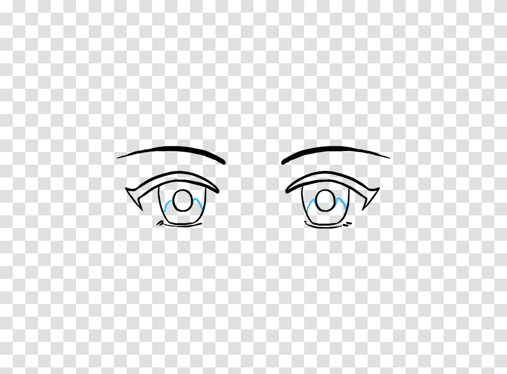 How To Draw Anime Eyes, Drawing, Doodle Transparent Png