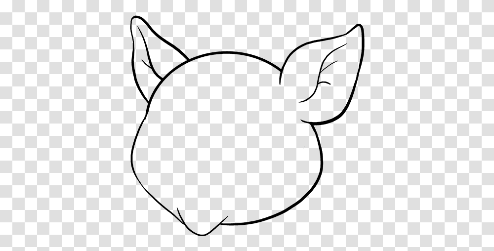 How To Draw Baby Pig Draw Baby Pig, Gray, World Of Warcraft Transparent Png