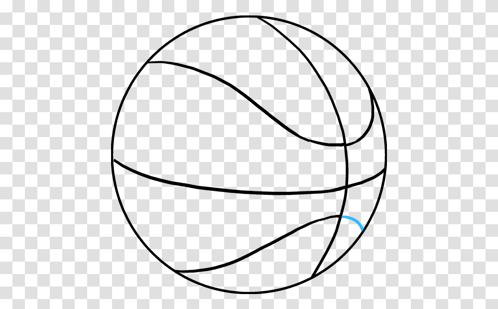 How To Draw Basketball Basketball Drawing, Outdoors, Nature, Astronomy, Light Transparent Png