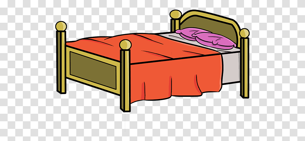 How To Draw Bed Bed Frame, Furniture, Tabletop, Bedroom Transparent Png