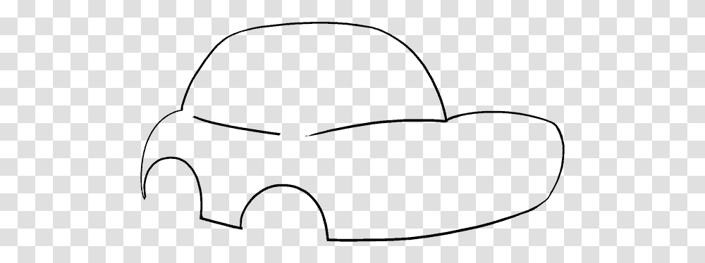 How To Draw Cartoon Car Line Art, Gray, World Of Warcraft Transparent Png