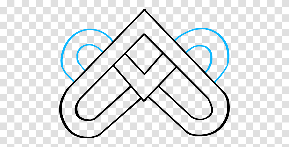 How To Draw Celtic Knot Step By Step Celtic Knot, Outdoors, Light, Nature, Statue Transparent Png